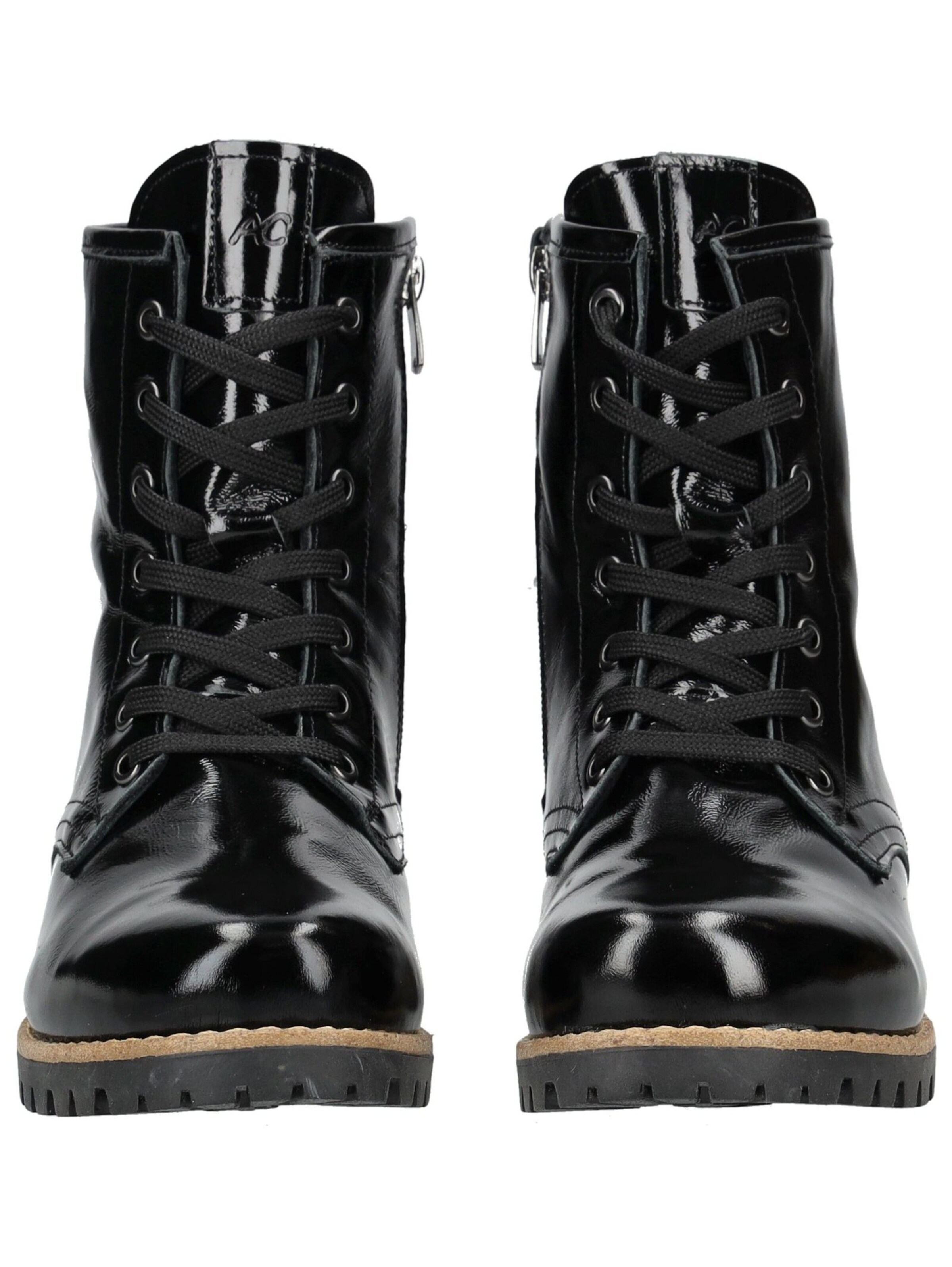 ANDREA CONTI Lace-up bootie in Black