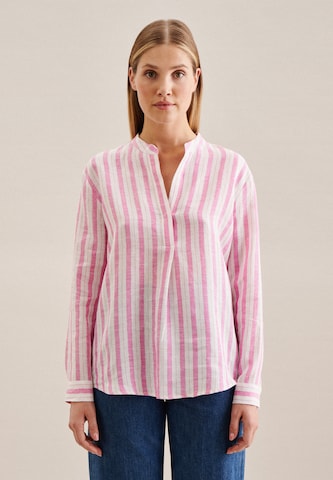 SEIDENSTICKER Blouse in Roze: voorkant