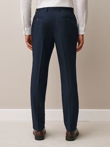 Next Regular Pleated Pants 'Motionflex' in Blue
