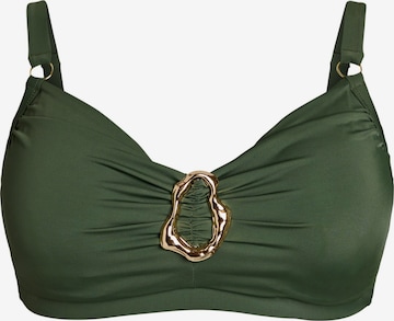 žalia Swim by Zizzi Mažinanti Bikinio viršutinė dalis 'Sbliss': priekis