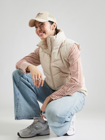 Gilet 'Lu44cy' di Hailys in beige: frontale