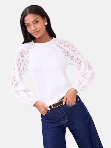 Lipsy Pusero värissä valkoinen: etupuoli