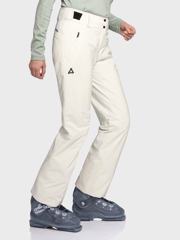 Regular Pantalon outdoor 'Pine' Schöffel en beige