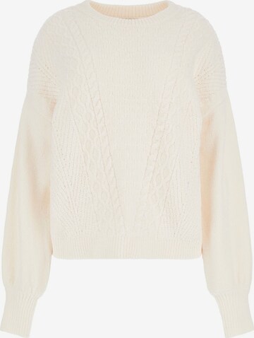 GUESS Sweater in White: front