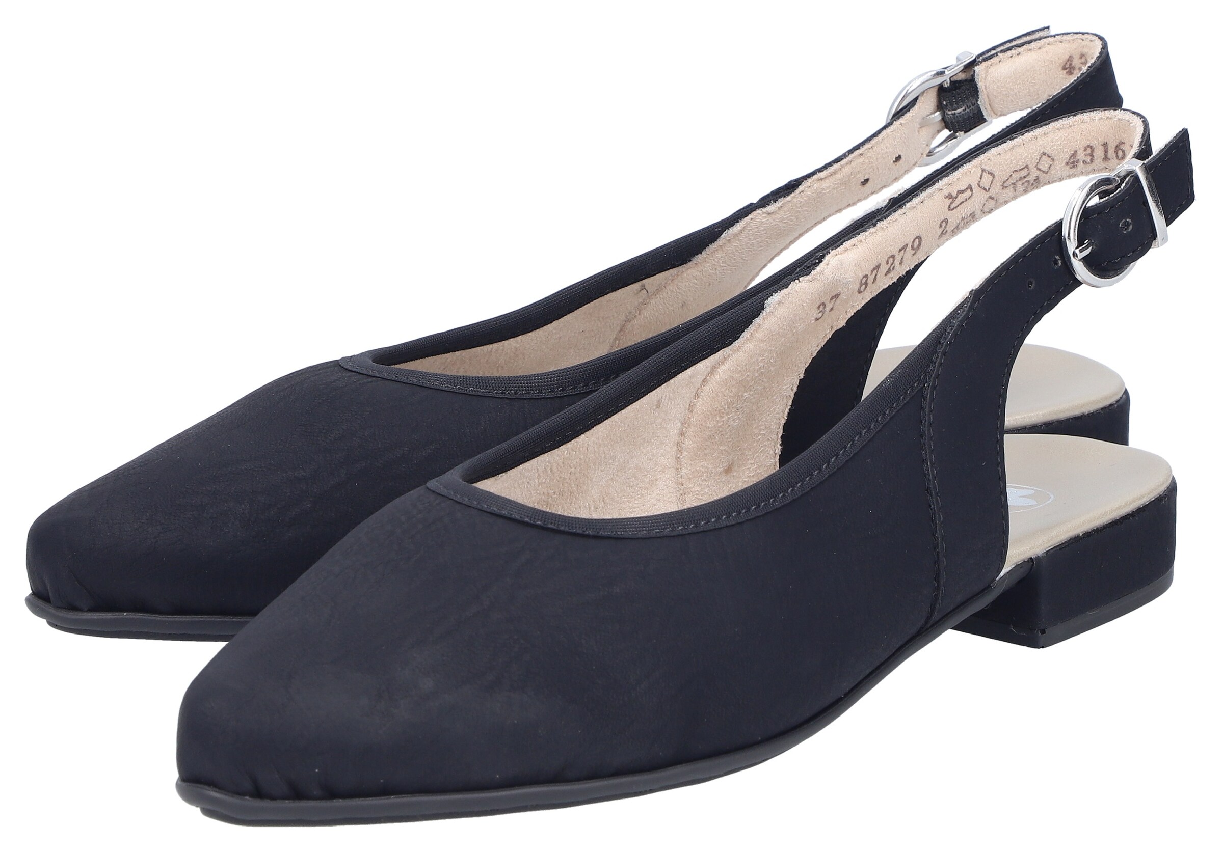 Rieker Slingback Pumps in Black