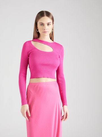 ONLY Пуловер 'MEDDI' в розово: отпред