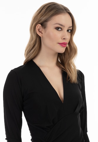 Robe de cocktail faina en noir