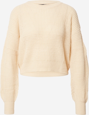 VERO MODA Pullover 'MAYA' in Beige: predná strana