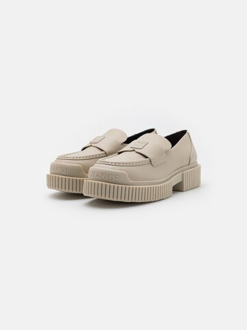 ARMANI EXCHANGE - Sapato Slip-on em bege