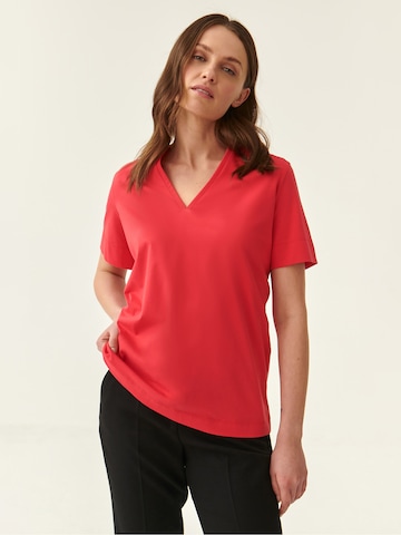 Camicia da donna 'Parta' di TATUUM in rosso: frontale