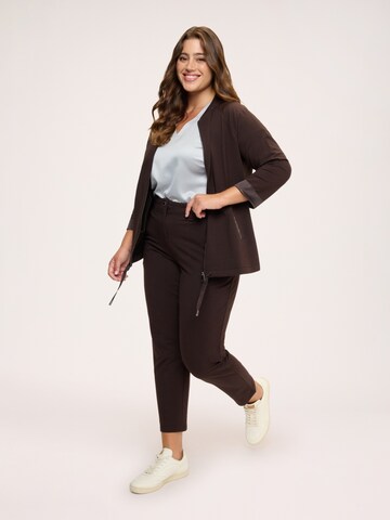 Fiorella Rubino - Slimfit Pantalón en marrón