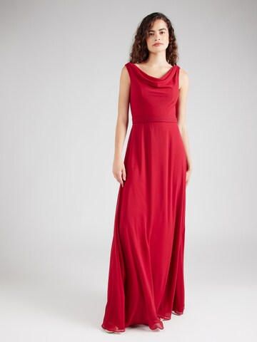 STAR NIGHT - Vestido de festa em vermelho: frente