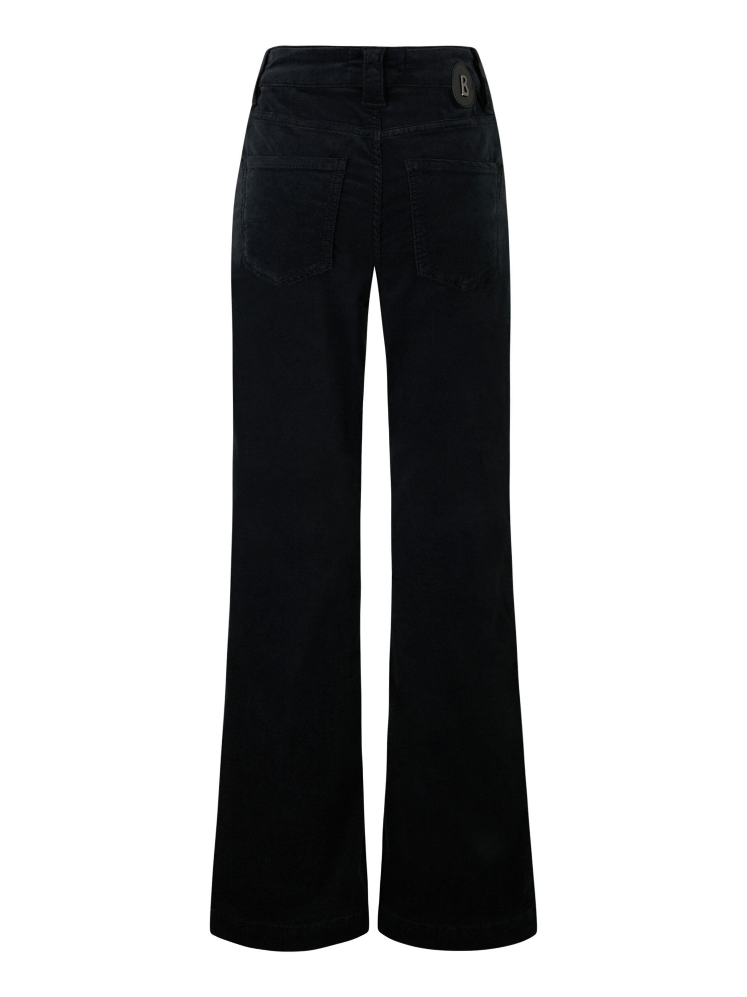 BOGNER Flared Trousers 'Devin' in Black