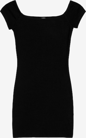 Bershka Dress in Black: front