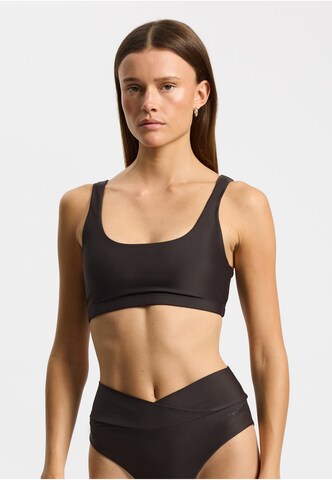 rethinkit studios Bralette Bikini top 'Bay' in Black: front