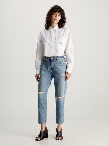Calvin Klein Jeans Loose fit Jeans 'MOM Jeans' in Blue