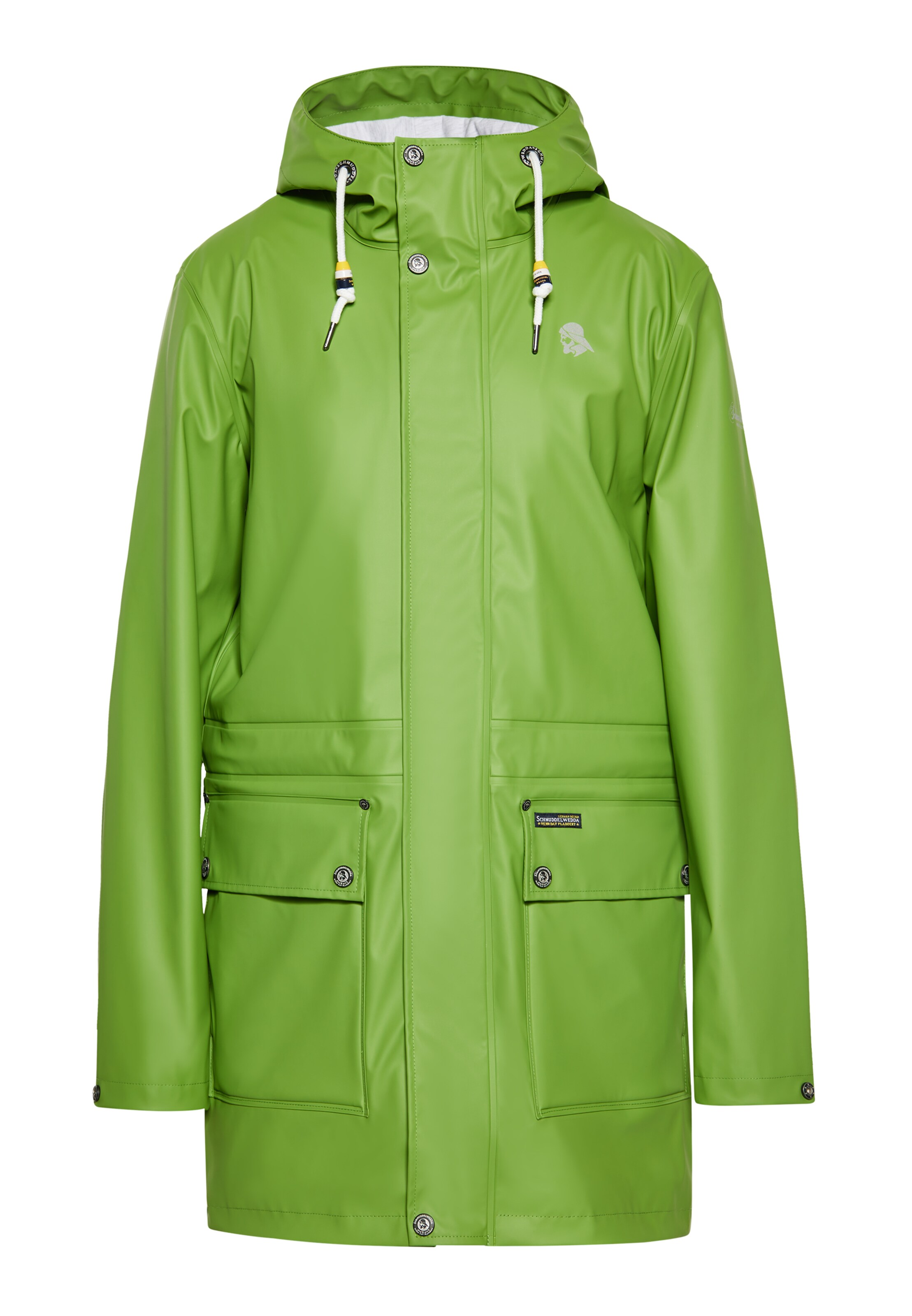 Schmuddelwedda Performance Jacket in Green: front
