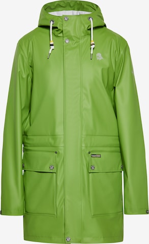 Schmuddelwedda Weatherproof jacket in Green: front