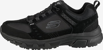 melns SKECHERS Zemie brīvā laika apavi 'Oak Canyon'