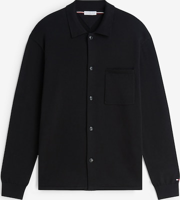 Vestes en maille TOMMY HILFIGER en noir : devant