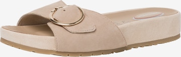 TAMARIS Pantolette in Beige: predná strana