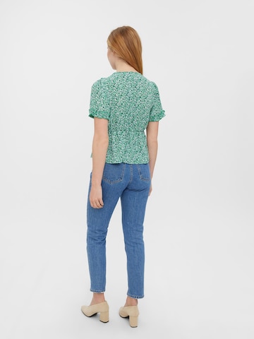 VERO MODA Shirt 'Splash' in Groen