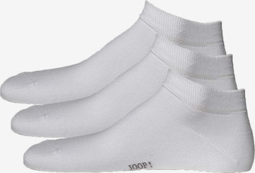 JOOP! Ankle Socks in White: front