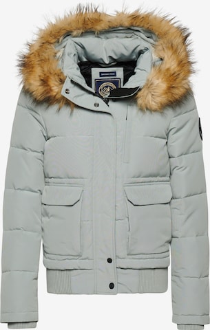 Veste d’hiver Superdry en gris : devant