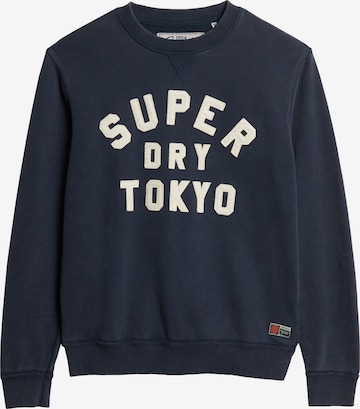Superdry & Co Mikina - Modrá: predná strana