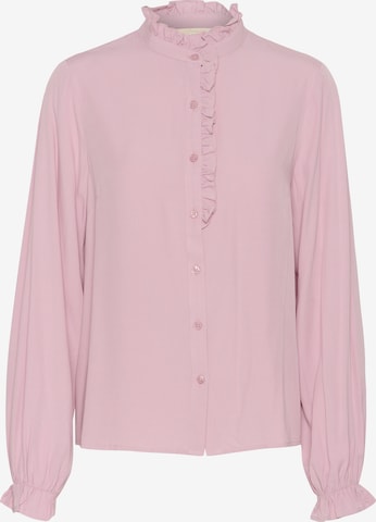 Chemisier 'CR Venea' Cream en rose : devant