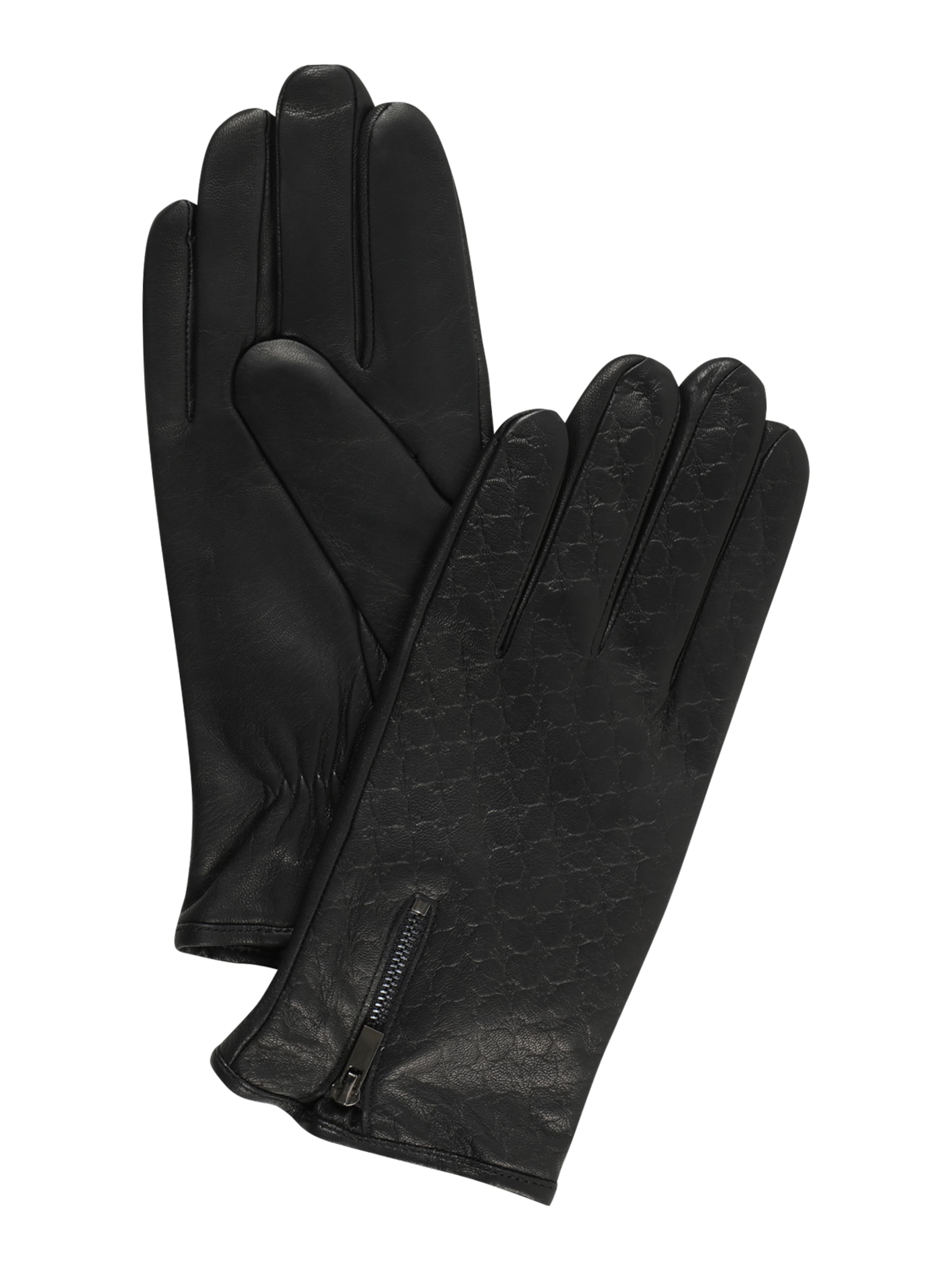 JOOP! Vingerhandschoenen in Zwart: voorkant