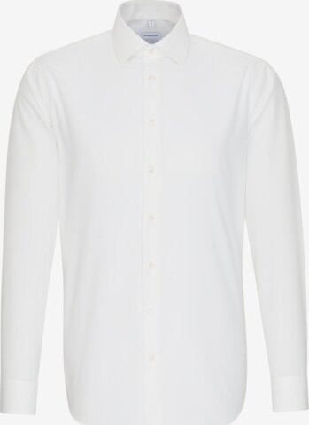 SEIDENSTICKER Slim fit Business Shirt in White: front