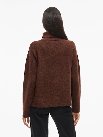 VILA Pullover 'ELLIE' i brun