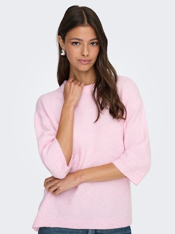 JDY Sweter w kolorze różowy: przód