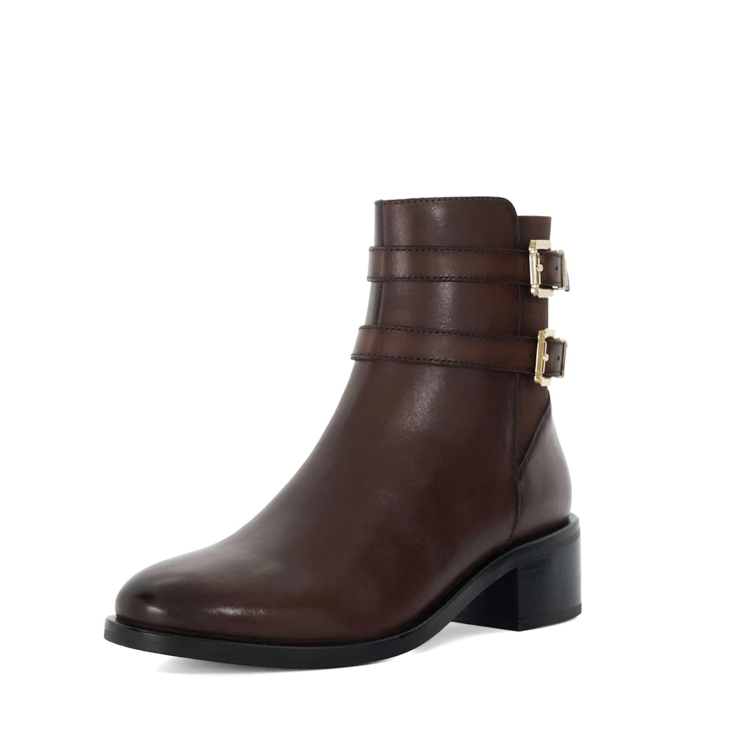 Bottines 'Patter' Dune LONDON en marron : devant