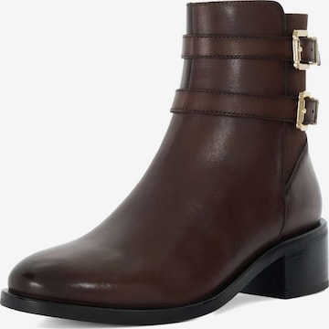 Dune LONDON Ankle Boots 'Patter' in Brown: front