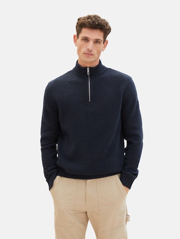 TOM TAILOR Pullover in Blau: predná strana