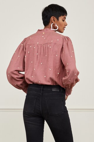 Fabienne Chapot Blouse 'Lucky Indi' in Rood