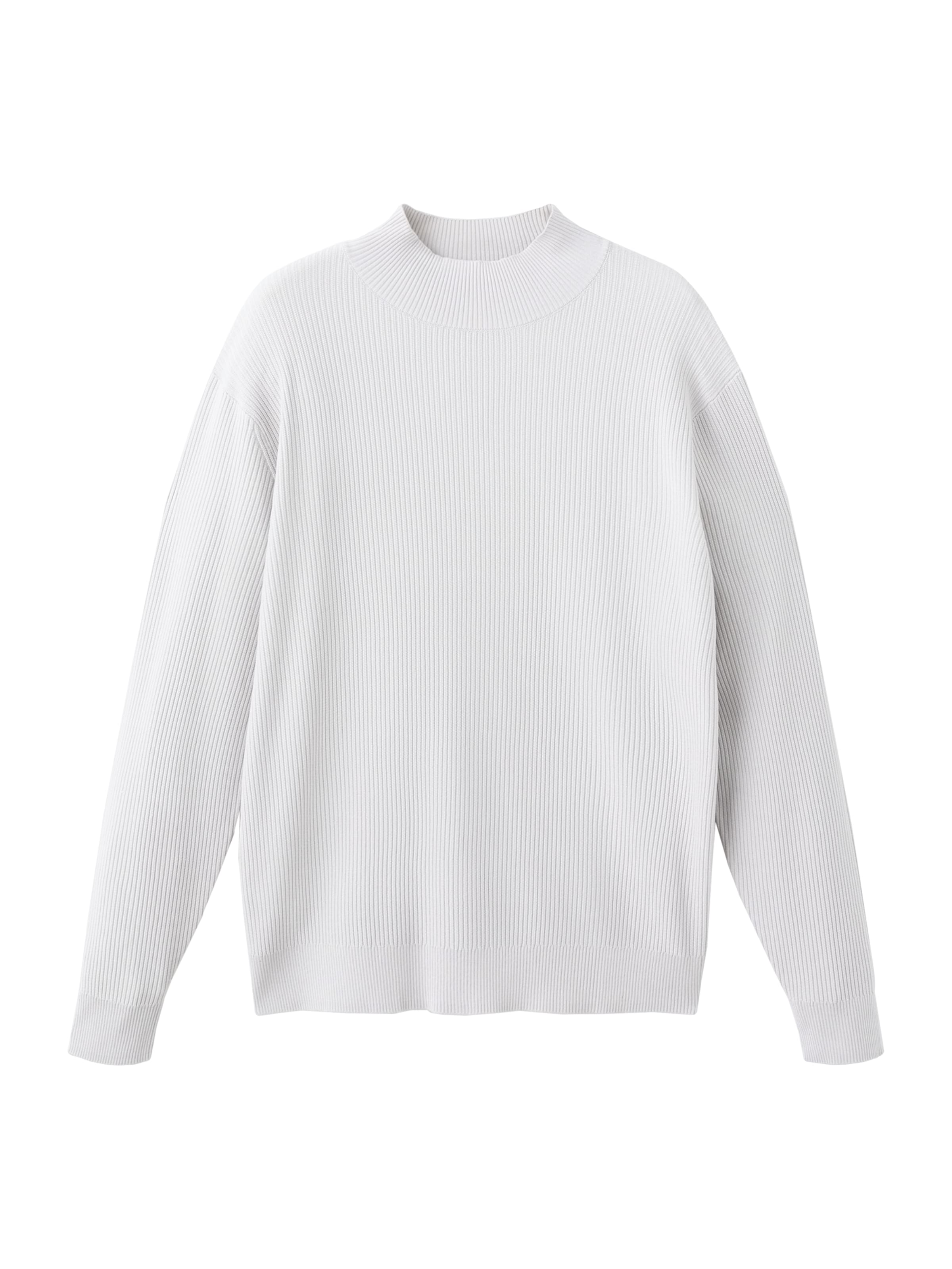 MANGO MAN Trui 'CARINA' in Wit: voorkant