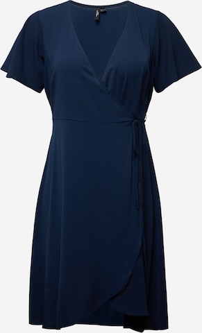 Vero Moda Curve Jurk 'SAKI' in Blauw: voorkant