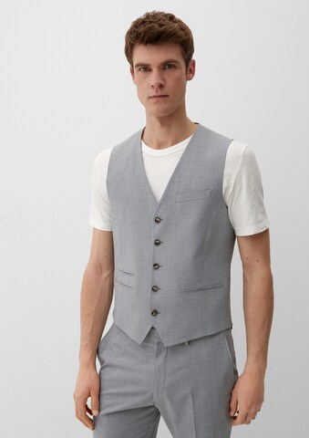 s.Oliver Gilet 'Nice' in Grijs: voorkant