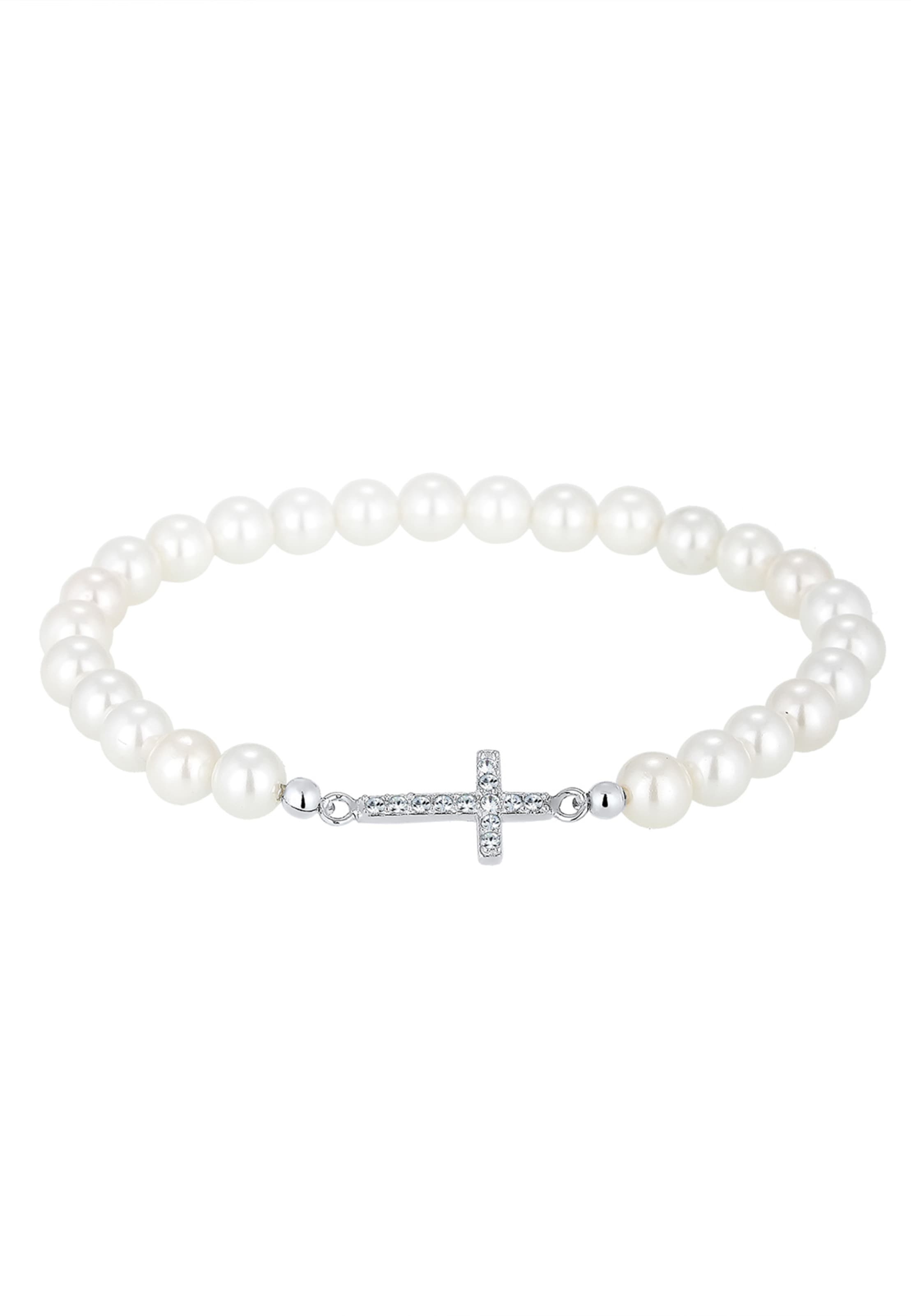 ELLI Bracelet in White: front
