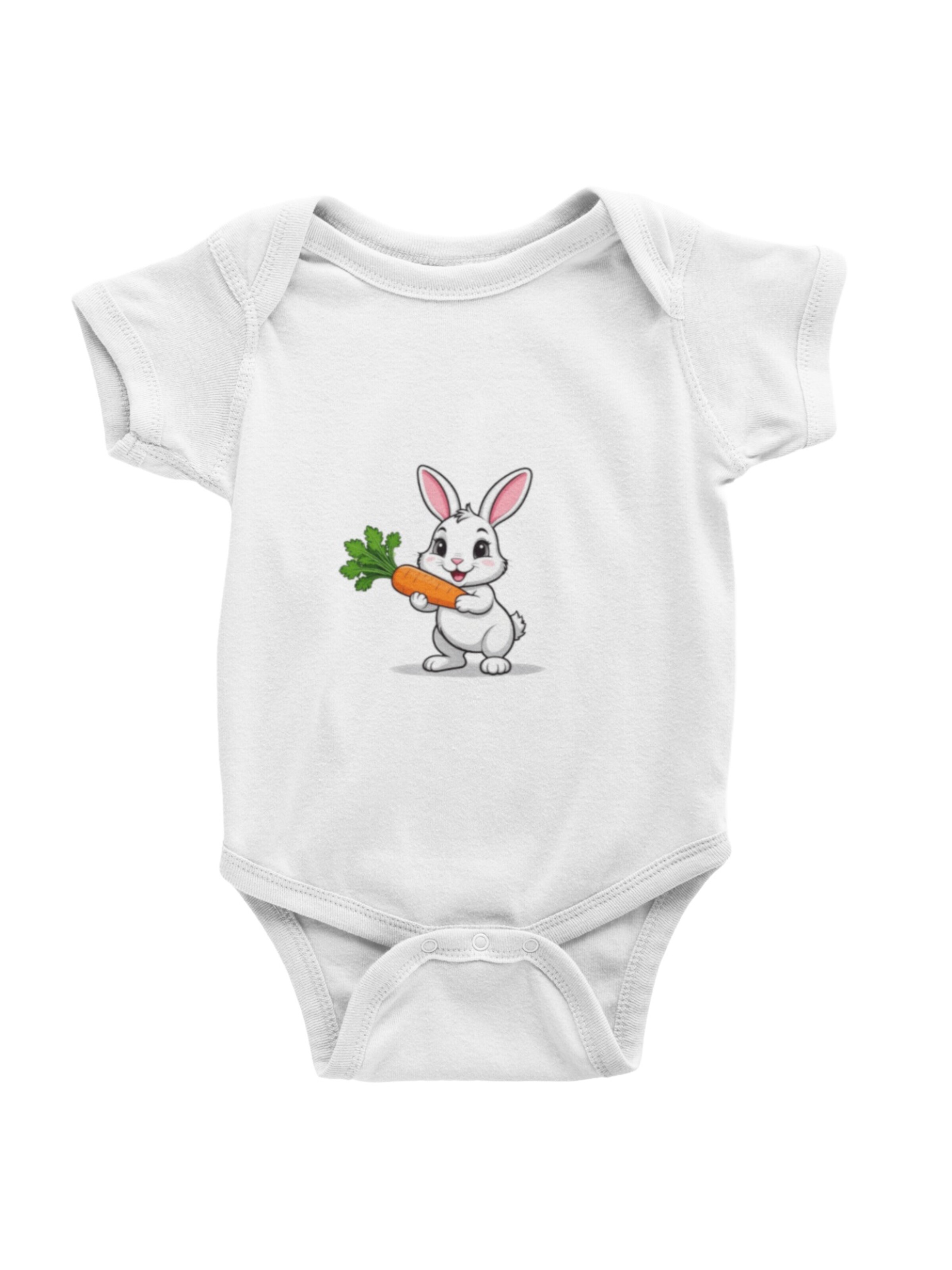 amorubi.com Dupačky/body 'Baby Hase' – bílá