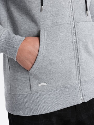 Ombre Sweatshirt 'SSZP-22FW-003' in Grau