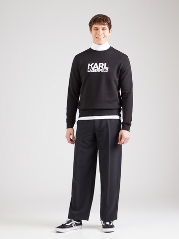 Felpa di Karl Lagerfeld in nero