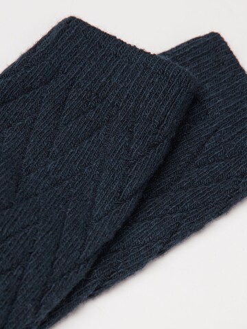 CALZEDONIA Knee High Socks in Blue