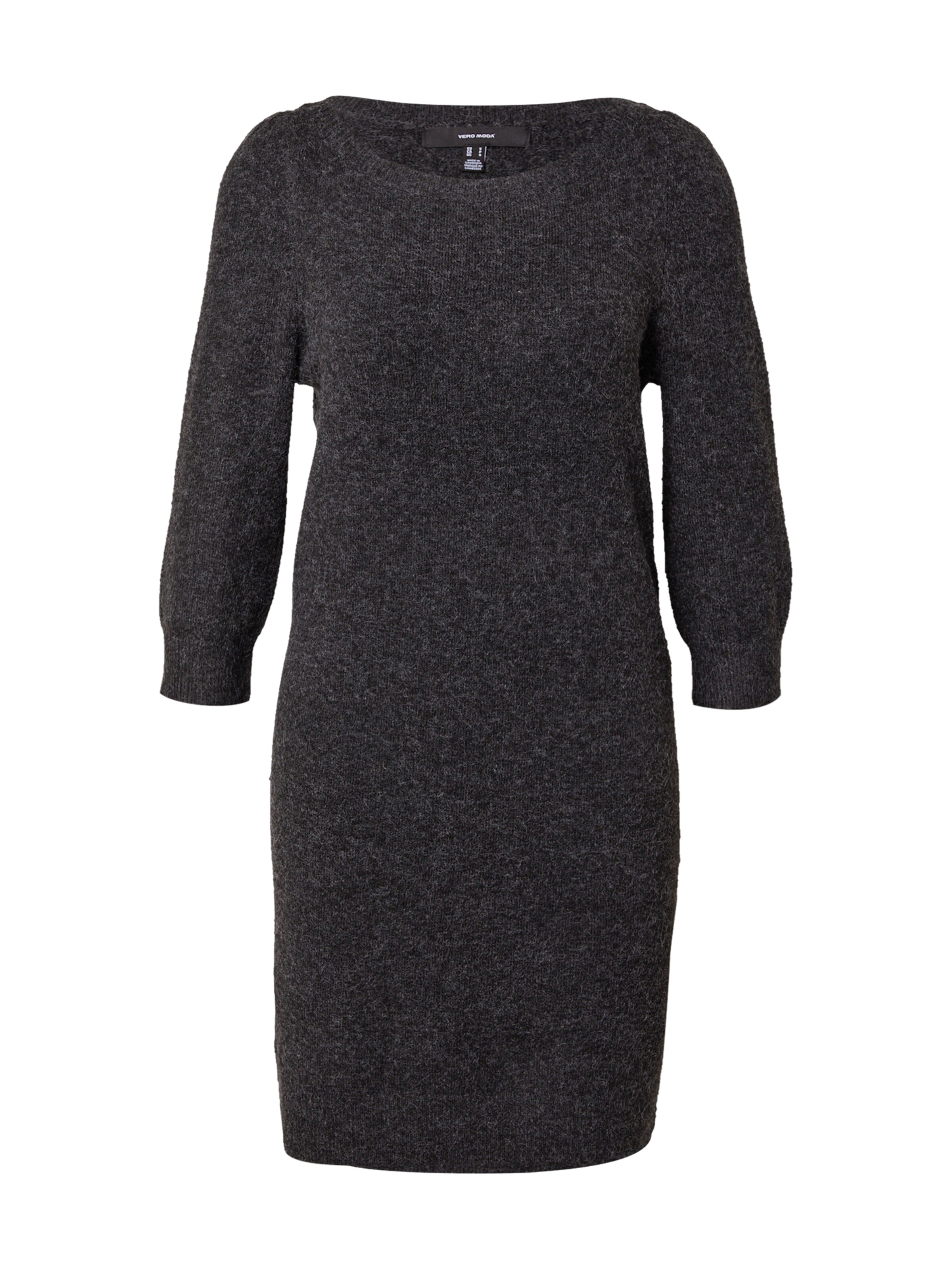 VERO MODA Pletené šaty - Čierna: predná strana