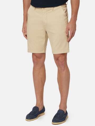 Slimfit Pantaloni di Boggi Milano in beige: frontale