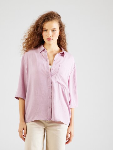JDY Blouse 'GRY' in Lila: voorkant