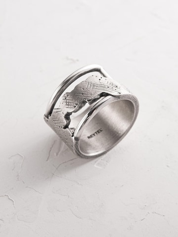 Anello 'LEISTUNG' di REYTEL in argento: frontale